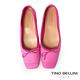 Tino Bellini 義大利進口素面方頭拼接芭蕾舞鞋FSBV016(粉紅) product thumbnail 3