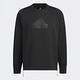 adidas 上衣 男款 長袖上衣 運動 M Z.N.E FL CREW 黑 IQ1374 (S2147) product thumbnail 4