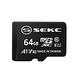 【SEKC】 MicroSDXC UHS-1 V10 A1 64GB記憶卡 附轉卡 product thumbnail 2