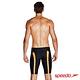 SPEEDO 男 運動 及膝泳褲 SpeedoFIT PowerMesh Pro黑橘 product thumbnail 4