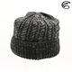 【ADISI】Primaloft 針織羅紋鴨舌雙層保暖帽 AH20042 / 黑灰 product thumbnail 4
