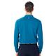 【Lynx Golf】男款遠紅外線功能保暖印花門襟造型胸袋設計長袖POLO衫(二色) product thumbnail 12