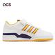 adidas 休閒鞋 Forum Low 男鞋 白 黃 紫 Lakers 魔鬼氈 三葉草 愛迪達 海外限定 HR1022 product thumbnail 3