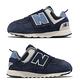 New Balance 休閒鞋 574 Wide 小童鞋 深藍色 NEW-B 學步鞋 經典 魔鬼氈 0-3歲 麂皮 NW574ND1-W product thumbnail 2