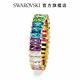 SWAROVSKI 施華洛世奇 Matrix 戒指, 長方形切割, 彩色, 鍍金色色調 product thumbnail 5