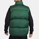 NIKE AS M NK CLUB PUFFER VEST 男背心-綠-FB7374323 product thumbnail 2