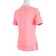 Skechers Shirts [P221W001-00KA] 女 T恤 短袖 棉質 舒適 吸溼 排汗 透氣 粉橘 product thumbnail 2