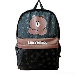 LINE FRIENDS 熊大休閒後背包(黑)LI5456