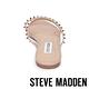 STEVE MADDEN-SOLVED 率性潮流鉚釘二字細帶平底拖鞋-粉藕 product thumbnail 5