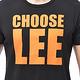 Lee CHOOSE LEE短袖圓領TEE男款-黑 product thumbnail 8