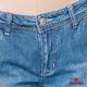 BRAPPERS 女款 Boy Friend Jeans-女用3D八分反折褲-淺藍 product thumbnail 6
