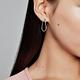 【Pandora官方直營】不對稱心型耳環圈 product thumbnail 3