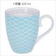 《Tokyo Design》圖騰馬克杯(青325ml) | 水杯 茶杯 咖啡杯 product thumbnail 3