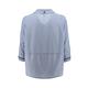 ILEY伊蕾 率性粗細條紋萊賽爾七分袖襯衫(藍)1211061509 product thumbnail 6