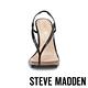 STEVE MADDEN-BASHMENT 聯名款 方頭繞踝夾腳細跟高跟鞋-黑色 product thumbnail 4