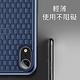防摔專家 超散熱 iPhone Xs 時尚編織紋手機保護殼(黑/5.8吋) product thumbnail 6