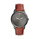 FOSSIL MINIMALIST 簡約設計中性錶-黑底紅錶帶 約44mm FS5479 product thumbnail 2