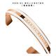 Daniel Wellington DW 手環 Emalie 經典雙色手環玫瑰金x白S DW00400007 product thumbnail 5