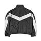 Nike 外套 NSW Heritage Jacket 女款 運動休閒 短版 立領 穿搭 風衣外套 黑 白 CZ8607-010 product thumbnail 2