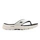 Skechers 拖鞋 Go Walk 6 Sandal 男鞋 白 黑 避震 回彈 人字拖 夾腳拖 涼拖鞋 229129WBK product thumbnail 6