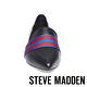 STEVE MADDEN-FOSTER 真皮質感學院風尖頭休閒鞋-黑色 product thumbnail 3