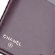 CHANEL 經典金色 CC LOGO 高質感小羊皮對折長夾(黑) product thumbnail 6