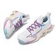 Mizuno 排球鞋 Wave Momentum 3 女鞋 白 紫 支撐 緩衝 止滑 羽排鞋 室內運動 美津濃 V1GC2312-37 product thumbnail 8