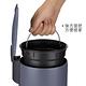 《KELA》Mats腳踏式垃圾桶(煙燻藍3L) | 回收桶 廚餘桶 踩踏桶 product thumbnail 4