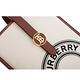 BURBERRY 新款標誌圖案棉質帆布手機保護套附背帶 (白色/棕褐色) product thumbnail 7