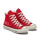 CONVERSE CHUCK 70 HI 高筒 情侶 愛心刺繡 休閒鞋 男女 紅 171117C product thumbnail 2