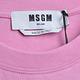 MSGM 義大利製經典油漆塗鴉字母LOGO圓領T恤(玫瑰粉) product thumbnail 4