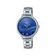 CASIO卡西歐 SHEEN 亮眼波紋 海浪之美 深海藍 漸層錶盤 水晶點綴 藍寶石水晶玻璃 SHE-4550D-2B_32.2mm product thumbnail 2