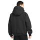 Nike 防風外套 NSW Windrunner 黑 白 保暖 男款 立領 寬鬆 連帽 長袖 DX0693-010 product thumbnail 2