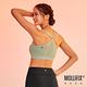 Mollifix 瑪莉菲絲 A++活力自在挖背可調肩帶舒適BRA (淺綠)瑜珈服、無鋼圈、開運內衣、暢貨出清 product thumbnail 5