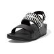 【FitFlop】LULU WRAPPED WEAVE BACK-STRAP SANDALS 金屬色編織造型後帶涼鞋-女(黑色) product thumbnail 2