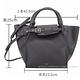 CELINE Old Ce'line BIG BAG 小型 小牛皮兩用托特包(深灰色) product thumbnail 6