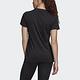 Adidas W Bos Co Tee FQ3237 女 短袖 上衣 T恤 亞洲版 運動 訓練 休閒 基本款 黑白 product thumbnail 3