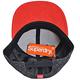 SUPERDRY 極度乾燥字母LOGO刺繡棒球帽(灰黑/紅) product thumbnail 4