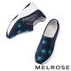 休閒鞋 MELROSE 時尚閃耀雙色晶鑽星星厚底休閒鞋－藍 product thumbnail 5