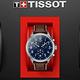 TISSOT 天梭 官方授權 韻馳系列 Chrono XL計時手錶 送禮首選-藍x咖啡/45mm T1166171604200 product thumbnail 8