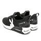 PLAYBOY舒適升級針織綁帶氣墊休閒鞋-黑白-Y8238C1 product thumbnail 5