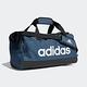 adidas 手提袋 旅行袋 健身包 圓筒包 25L LINEAR DUFFEL S 藍 GN2035 product thumbnail 2