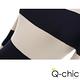 撞色寬橫條羅紋針織長版連身裙 (共二色)-Q-chic product thumbnail 7
