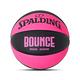 Spalding 籃球 Bounce 黑 粉 合成皮革 室內 室外 7號球 斯伯丁 SPB91006 product thumbnail 4