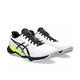 Asics Geltactic 12 男鞋 白黑綠色 排球鞋 羽球鞋 亞瑟士 運動鞋 1071A090101 product thumbnail 2