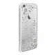 apbs iPhone6s/6 Plus 5.5吋施華彩鑽鋁合金屬框手機殼-銀色雪絨花 product thumbnail 2