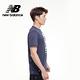 【New Balance】NB ICEX 印花短袖_男性_深藍_AMT01235ELR product thumbnail 2