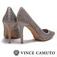 Vince Camuto 個性美學 絨面尖頭曲線高跟鞋-絨灰 product thumbnail 4