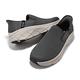 Skechers 休閒鞋 D Lux Walker 2 Slip-Ins 男鞋 灰 米 套入式 避震 支撐 工作鞋 232463CHAR product thumbnail 8