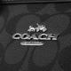 COACH  銀馬車防刮滿版logo皮革兩用波士頓包(黑灰) product thumbnail 7